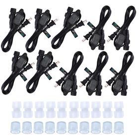 Rope Light Connector (Option: as picture)